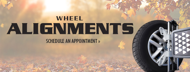 Wheel Alignments Fall Special